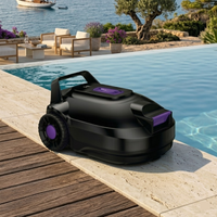 Robot per Piscina Senza Filo Doppio Motore
